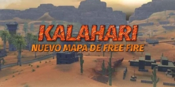 free fire kalahari mapa