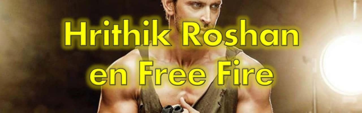 Hrithik Roshan anländer till Free Fire